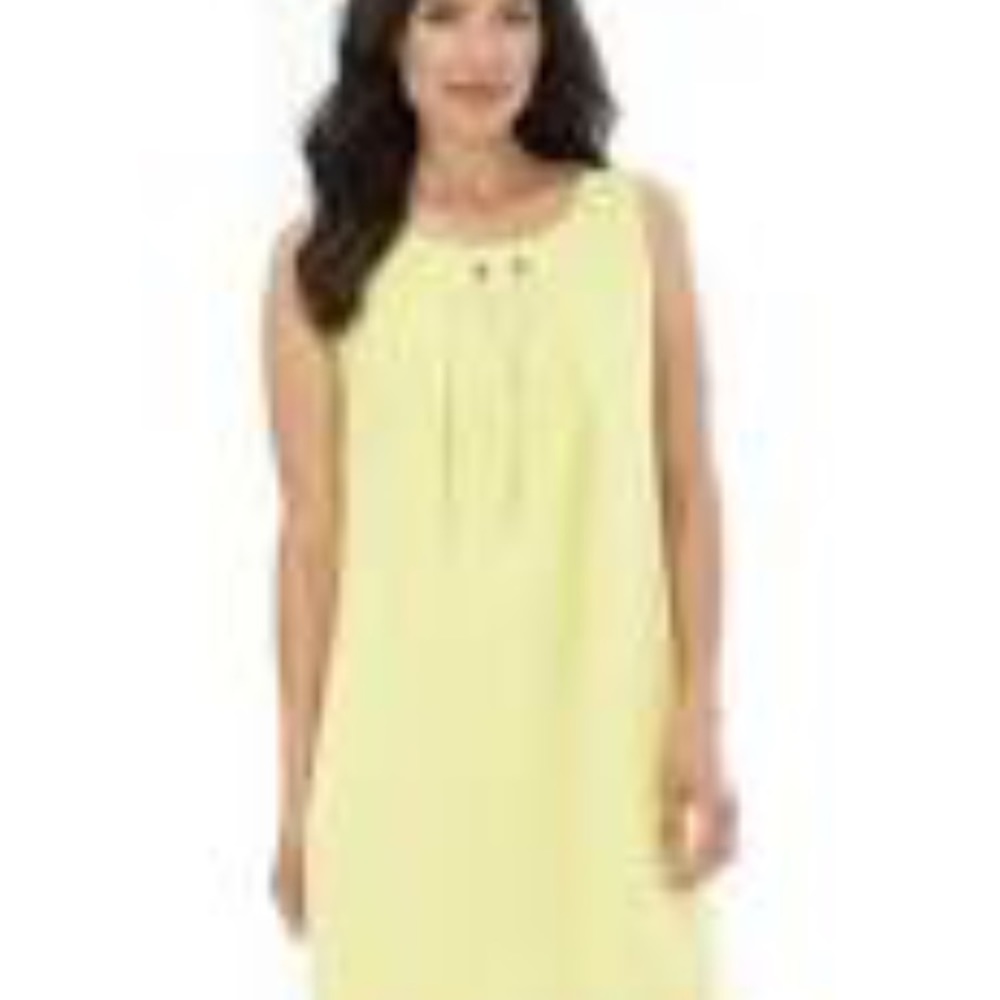 Size 8 Citron Necklace Dress